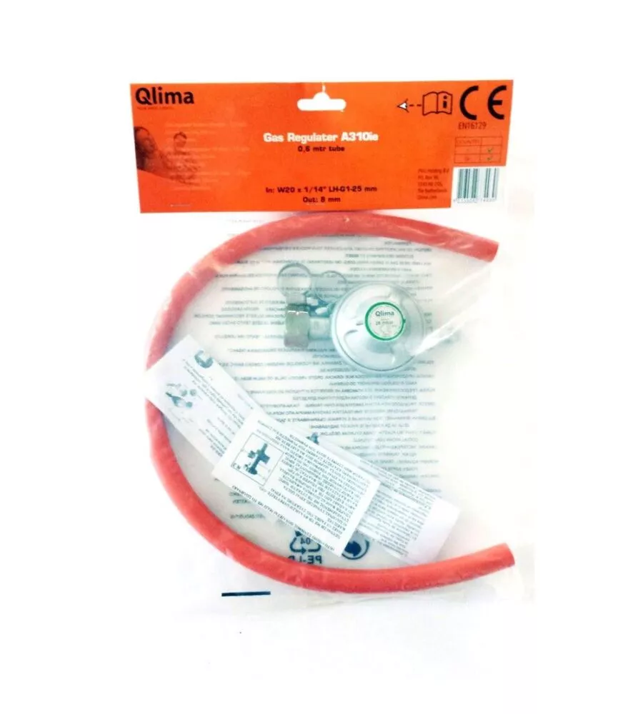 KIT REGOLATORE TUBO GAS DA 60
